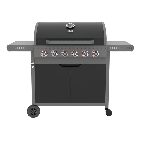Parrilla a Gas Dark Hawk - BBQ Grill - 6 Quemadores 